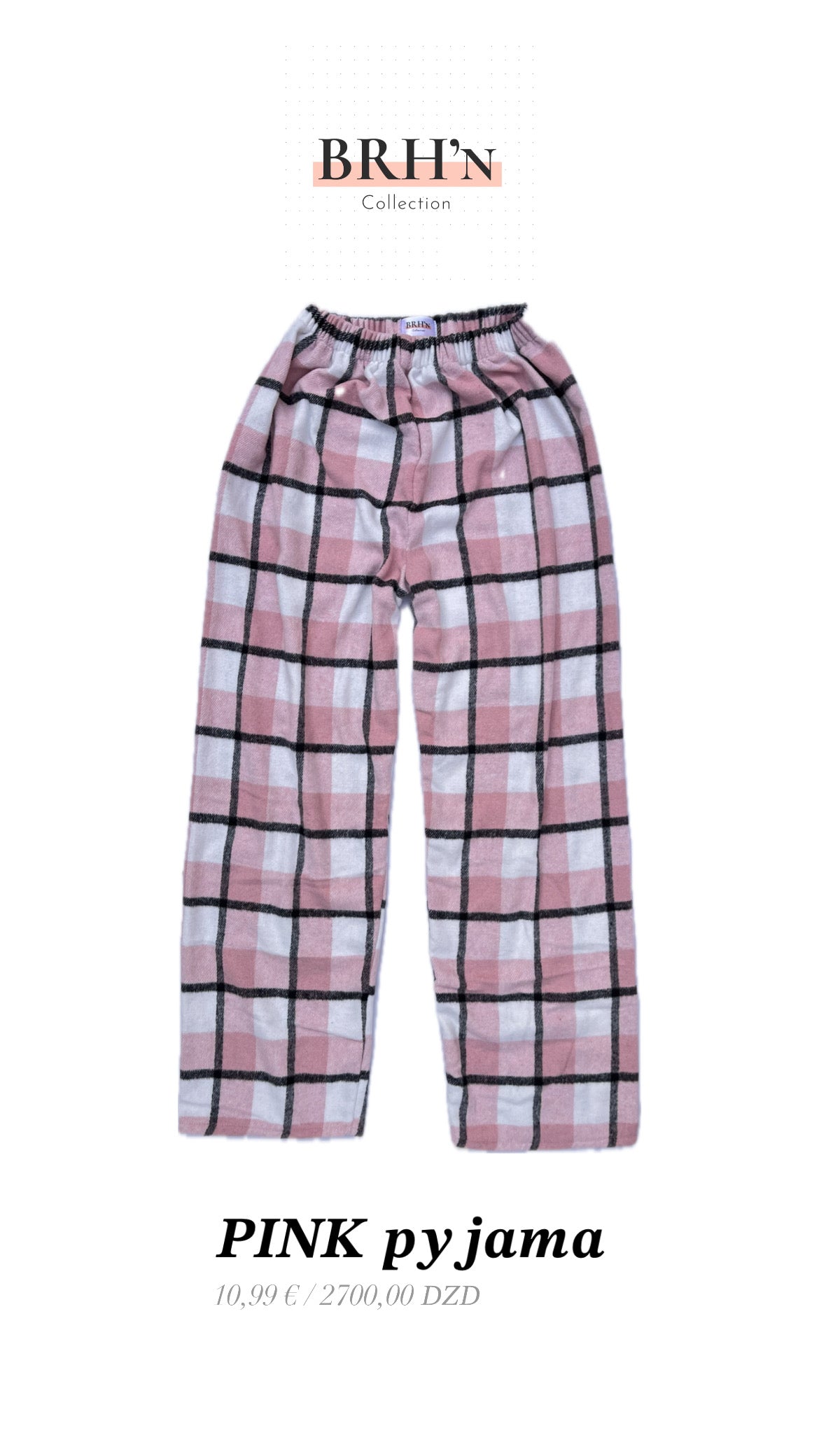 BRH’N pink pyjama
